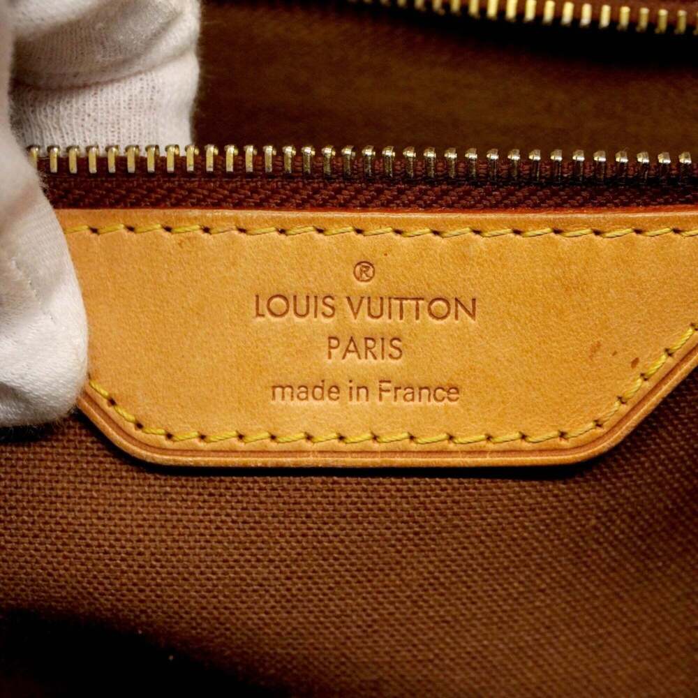LOUIS VUITTON Brown Monogram Tote Bag - Picture 5 of 12